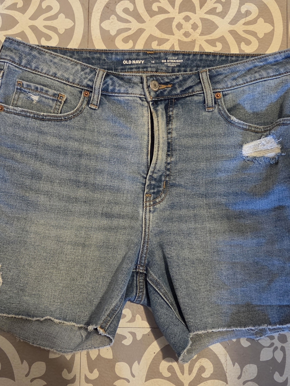 Old Navy Light Wash Denim Shorts